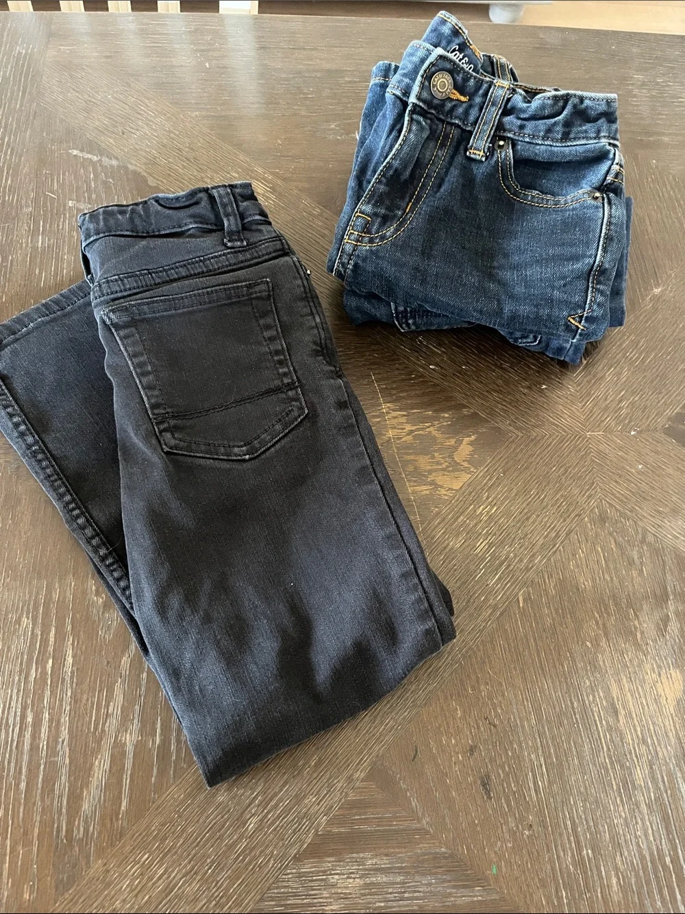 Cat & Jack Black straight fit jeans